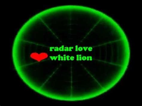 radar love white lion lyrics